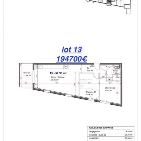  Agence du Casino Transaction : Appartement | NIMES (30000) | 43 m2 | 156 200 € 