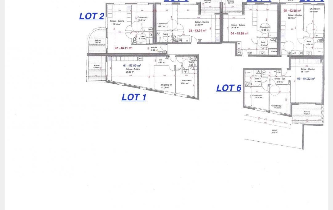 Agence du Casino Transaction : Appartement | NIMES (30000) | 45 m2 | 161 700 € 