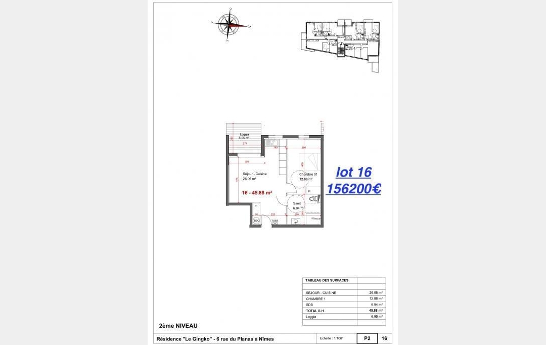 Agence du Casino Transaction : Apartment | NIMES (30000) | 43 m2 | 156 200 € 