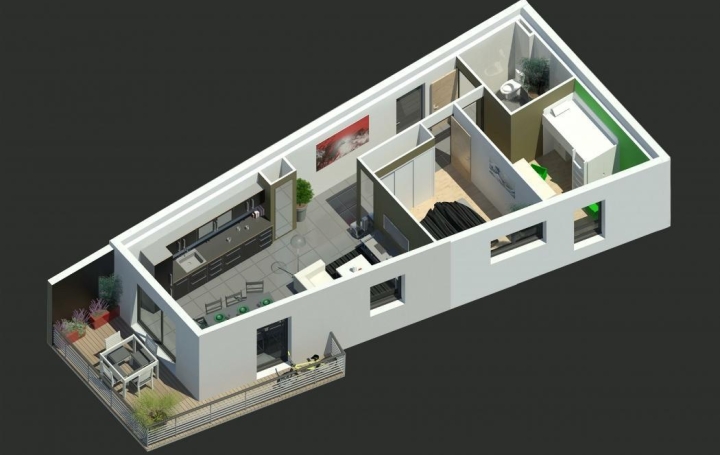 Agence du Casino Transaction : Appartement | NIMES (30000) | 57 m2 | 194 700 € 