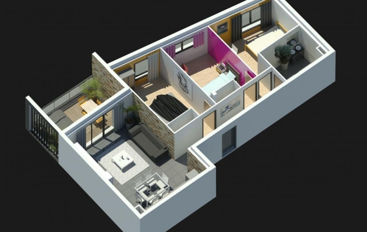 Agence du Casino Transaction : Appartement | NIMES (30000) | 57 m2 | 194 700 € 